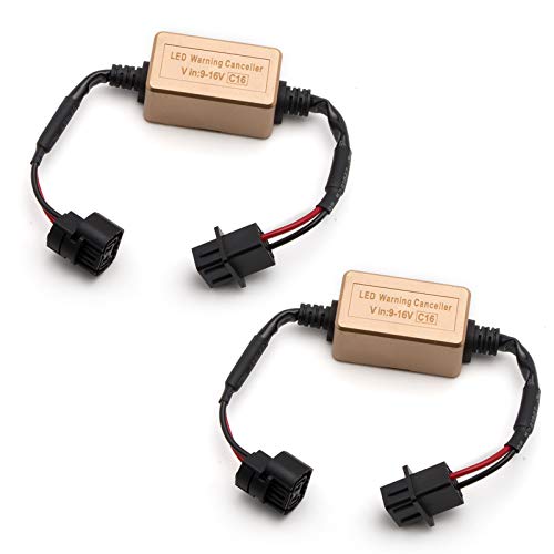 Kit LED error canceler 2pcs 5202 H16 para luces de niebla miniatura 2