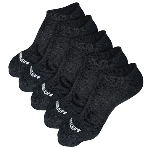 Image of HEELIUM Bamboo Ankle Socks for Men & Women | Ultra-Soft, Odour-Free, Thin & Breathable | 3X Softer than Cotton | Sizes - M (UK 4-8) & L (UK 9-13)