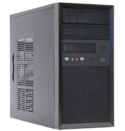 CAJA PC CHIEFTEC CT-01B-OP MINI TOWER NEGRO MESH EXT 2X 5.25IN/1X 3.5IN INT 2X 3.5IN/1X 2.5IN 1XUSB3 2XUSB2 MIC-IN AUDIO-OUT
