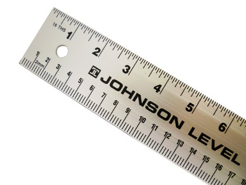 72 Inch (183cm) Aluminium Rule Dual Marked - R72EM