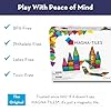 4169pzk0kgl - MAGNA-TILES Classic 100-Piece Magnetic Construction Set, The ORIGINAL Magnetic Building Brand