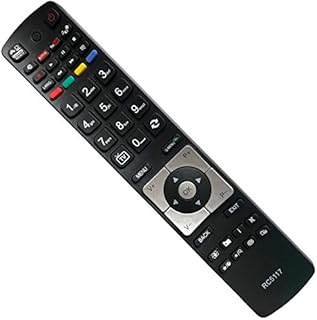 EAESE Replacement Hitachi TV Remote Control RC5117 Remote for All Hitachi TV Remote with YouTube Netflix Fit Buttons - No Programming Required Universal Remote