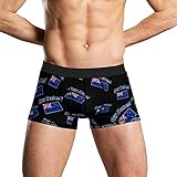 EFOTUNI Neuseeland-Flagge Herren-Unterwäsche, Boxershorts, Stretch, Kurze Unterhose