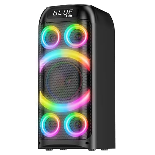 Best umbrella pole lights and speaker BOHINI Loud Bluetooth Party Speaker