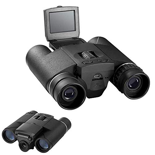 Digitalkamera-Fernglas, 10X25 Faltprisma-Teleskop mit 1,5-LCD-Display-Videorecorder für die Vogelbeobachtung von Outdoor-Sportspielen und