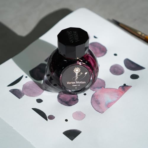 Image of Colorverse Ink - Astrophysics - Vortex Motion (65ml & 15ml) Fountain Pen Ink