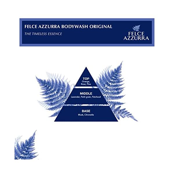 Felce Azzurra Original Duschbad Classico - reichhaltiges samtweiches Badeerlebnis mit dem klassischen Azzurra Duft - pH… – Bild 3