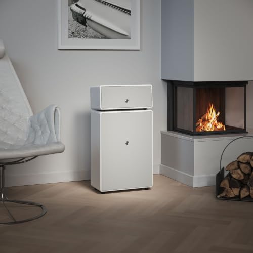 Image of Audio Pro Drumfire II W - 300W WiFi and Bluetooth Speaker, Multiroom, AirPlay 2, Google Cast, Spotify Connect - White