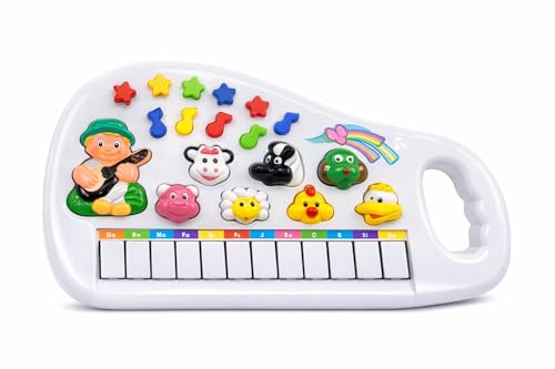 Música, luz e diversão para os primeiros aprendizados