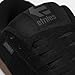 Etnies Kingpin Men's Skateboarding Shoe Classic Puffy Sustainable, Comfortable & Durable Footwear with Die-Cut EVA Insole - Black/Dark Grey/Gum - 11.5