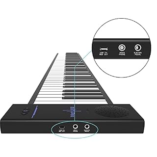 Portable Piano 88 Touches Clavier Pliable en Silicone Roll Up Clavier Pliable Piano Numérique Piano À Clavier… - Les Beatles, Paul McCartney, John Lennon, RIngo Starr, George Harrison Portable Piano 88 Touches Clavier Pliable en Silicone Roll Up Clavier Pliable Piano Numérique Piano À Clavier… – Image 3
