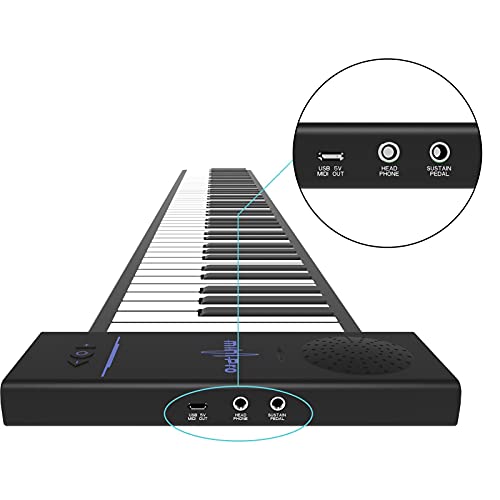 Portable Piano 88 Touches Clavier Pliable en Silicone Roll Up Clavier Pliable Piano Numérique Piano À Clavier… - Les Beatles, Paul McCartney, John Lennon, RIngo Starr, George Harrison Portable Piano 88 Touches Clavier Pliable en Silicone Roll Up Clavier Pliable Piano Numérique Piano À Clavier… – Image 4