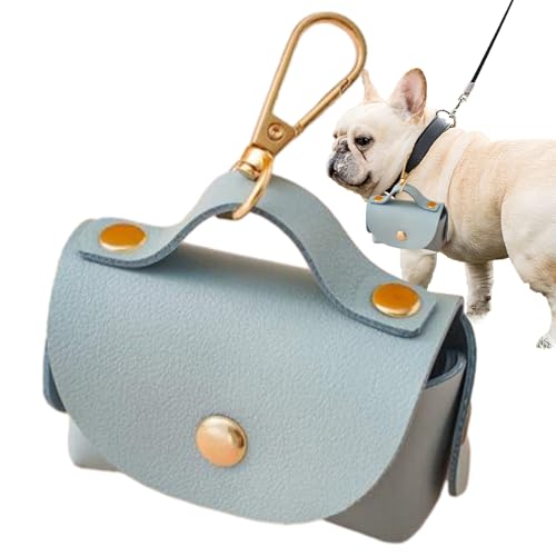 Soporte para bolsas de excrementos - Portaresiduos para perros, bolsa higiénica para mascotas, bolsa de viaje portátil, dispensador de limpieza de animales, organizador de almacenamiento, bolsa