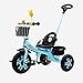 UKUOFL Tricycle pour bébé avec poignée - Vélos électriques pour Enfants, Deux Modes de Conduite différents, Une Poussette adaptée aux bébés âgés de 1 à 6 Ans pour Les Enfants de 1 à 3 Ans Happy House