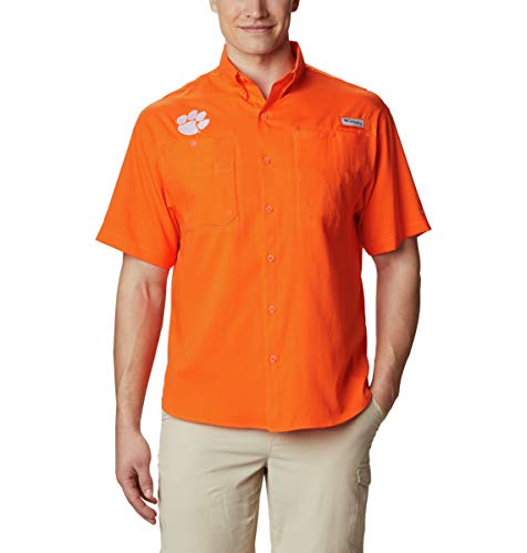 Camisa manga corta Columbia Collegiate Tamiami contra el sudor ropa hombre cómoda