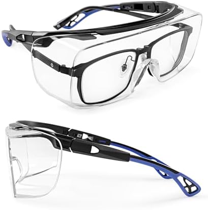 Safety Eyes LianSan Safety Glasses Over Eyeglasses For Women