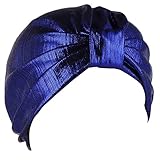 Uso Multiusos: el gorro no solo es como gorros para dormir, gorro anticaída, gorro de quimioterapia, sino que también es adecuado para usar para mantener un aspecto elegante, muy conveniente y práctico para la decoración diaria.