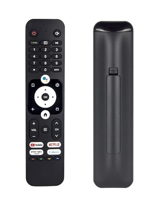 Image of Compatible with Haier Tv Remote Original HTR-U31Model and Suitable for Haier Smart Android 4k LED UHD HD Television Without Voice Command Feature (Please Match The Image with Your Old Remote).