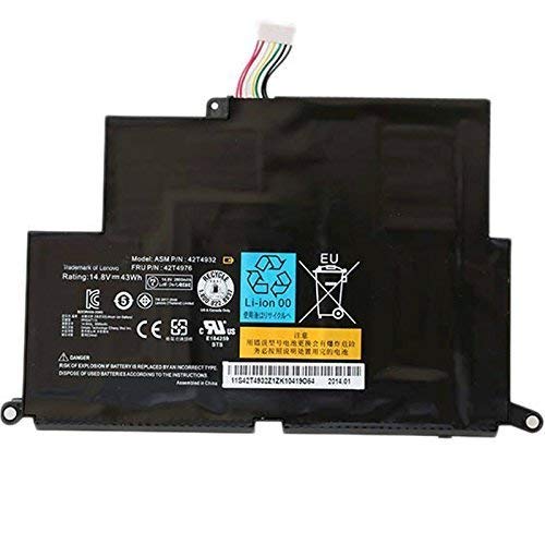 Batterie 14.8V 43Wh 42T4932 avec cellules stables pour ThinkPad Edge E220s