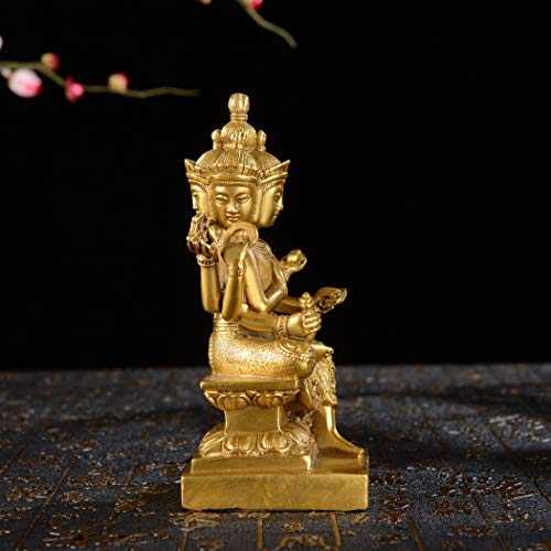 Estatua de Buda de Latón Artesanal con 4 Caras miniatura 5