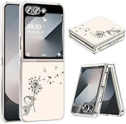 Clear Case for Samsung Z Flip 6 Slim Case for Samsung Galaxy Z Flip 6 Crystal Ultra Thin Soft TPU Phone Case Transparent Anti-Scratch Shockproof Z Flip6 Protective Cover 5G (A)