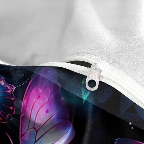 Housse de couette Bouddha King 220x240 cm en microfibre avec zippe - 8
