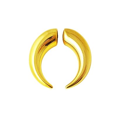 Monster Piercing Tapón magnético de oro anodizado tribal CBB, forma no perforada | Ya disponible en tu tienda friki favorita! En mundofriki.es!