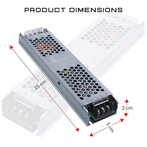 Image of Electronic Spices 12V 300W SMPS LED Power Supply 25A AC to DC Converter for DIY Projects