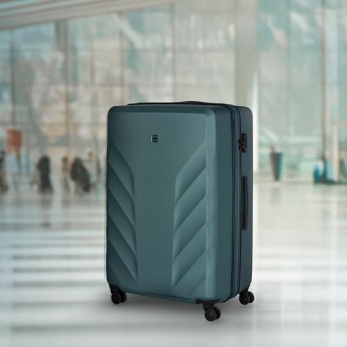 Image of WENGER, Motion, Large Hardside Check-in Suitcase, 135 litres, Deep Lake, 612710, Swiss Designed