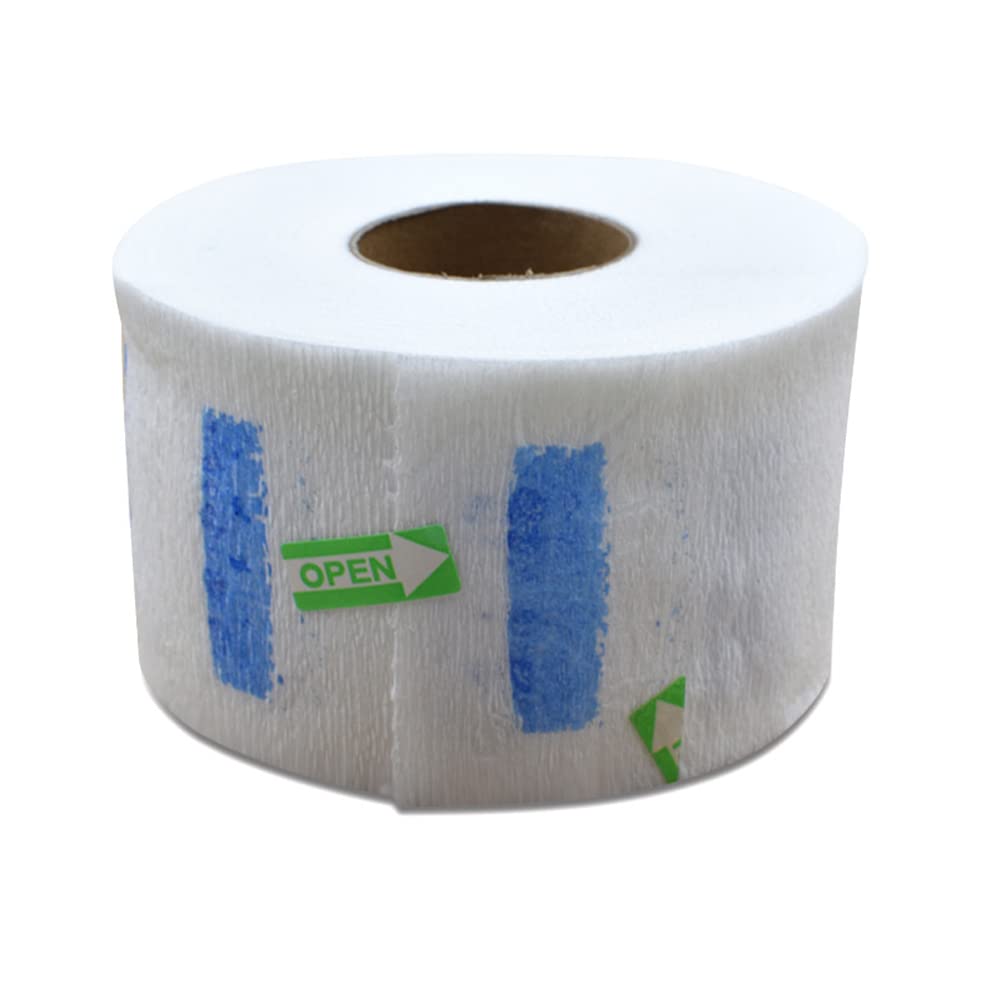 1 paquete de 1 tira desechable para cuello de peluquero autoadhesivo para peluquería de salón estilista de corte de pelo de tinte de pelo protector de cuello papel protector