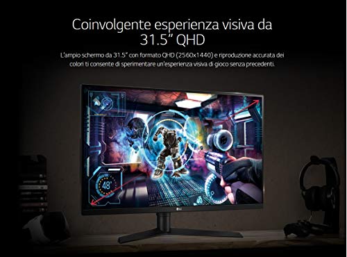 LG 32GK850G UltraGear Monitor Gaming 31,5