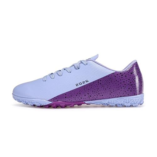 Image of Mens Soccer Cleats Womens Indoor Soccer Shoes Wide Baseball Turf Shoes Adult Youth Rugby Shoes Big Boys Small Spikes AG TF Football Boots