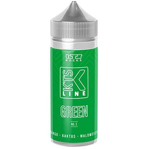 KTS E-Liquid Aroma Green No. 3, Shake-and-Vape zum Mischen mit Base Liquid für e-Zigarette, 0 mg Nikotin, 30 ml