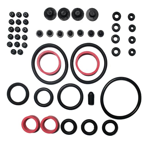 Game Room Guys Stern AC/DC Luci Pinball Black Rubber Ring Kit