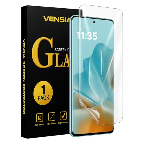 Image of Screen Protector for Motorola Edge 60 Fusion (1 Pack) | HD Clear Hydrogel TPU Film | Full Coverage Screen Guard | Fingerprint Unlock Support | Self-Healing | Anti-Scratch | Bubble-Free | Case Friendly