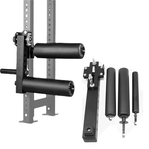 Leg Extension and Curl Machine - Piastra regolabile con attacco caricato per allenamenti avanzati delle gambe, compatibile con stazioni leg press
