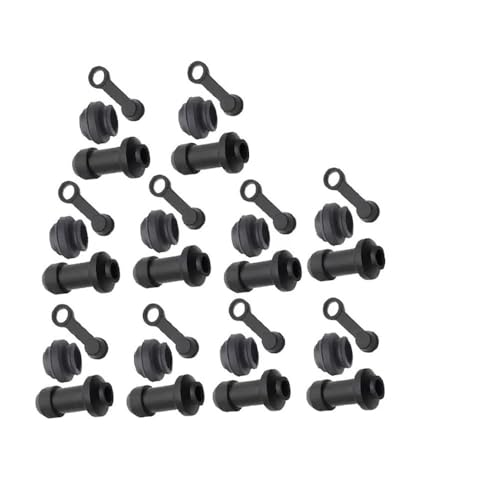 Couvercle anti-poussière étrier frein moto manchon caoutchouc étanche pour disque scooter 30pcs