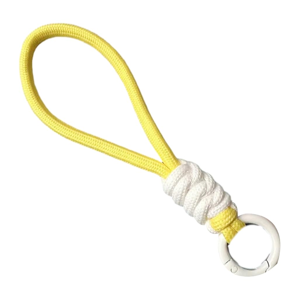 Elnwnnkc Creative Lanyard Keychain Stylish Anti Lost Knot Rope Strap Phone Lanyard Wrist Lanyard Suitable for Phone