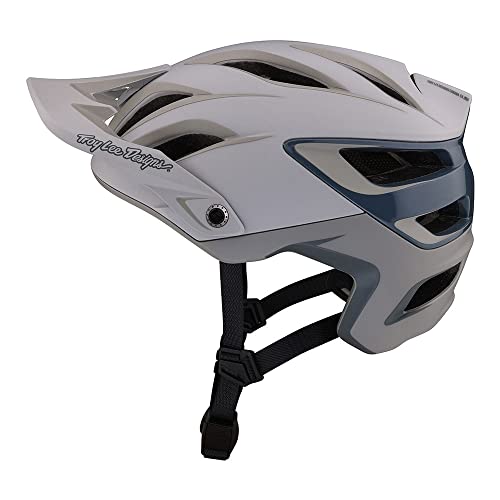 Troy Lee Designs A3 Uno Adult Mountain Bike Helmet Mips Epp Eps Premium Lightweight 16 Vents 3-Way Adjustable Detachable Visor All Mountain Enduro, Gravel, Trail, Bmx, Off-Road Mtb (Light Gray, Xs/Sm) #TOP7