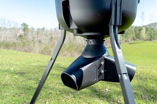 Moultrie Gravity Deer Feeder - Tripod Game Feeder - Easy Conversion Adapter - Protein Pellet Ready - Rugged No-Power Setup for Deer Management