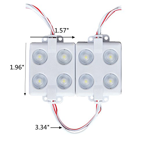 Speller 12V 40 LEDs luz interior para van blanca impermeable miniatura 2