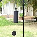 ASTARIN Wind Chimes for Outside Deep Tone Heroic Windbell Deep Resonance Serenity Bell Outdoor Decor for Patio,Yard,Porch,Garden(Matte Black)