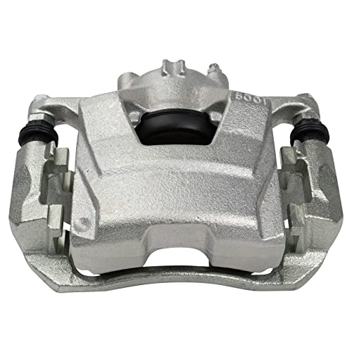 Image of TRQ Front Left Brake Caliper w /Bracket Drivers Side | For 2011-2015 Chevrolet Cruze 2016 Cruze Limited 2012-2017 Sonic