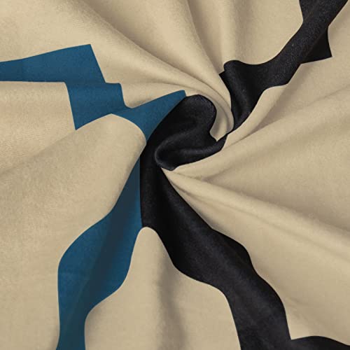 Image of Easy-Going 4 Pieces Stretch Sofa Cover for 3 Cushion Couch Washable | Sofa Slipcover for Stretch 3 Separate Sectional Cushion Couch - Furniture Protector for Pets, Kids Quatrefoil /Beige