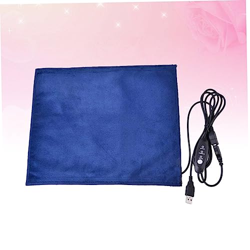 Almohadilla térmica USB para mascotas BESPORTBLE azul miniatura 6
