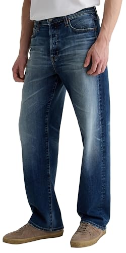 AG Adriano Goldschmied Men's Felix Vintage Straight Jean, 10 Years Cayo