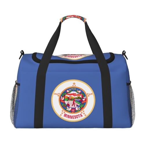 Sac de week-end Minnesota aux finitions soignées pour voyageuse moderne