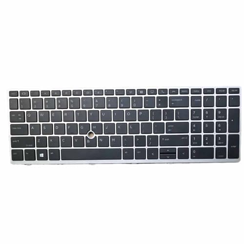 For HP 855 850 G6 750 755 G5 ZBOOK 15U G5 G6�C�������p�m�[�g�p�\�R�� �L�[�{�[�h�p��o�b�N���C�g�Ȃ�