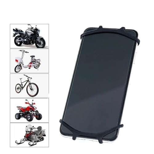 Fixation en silicone antichoc pour moto support téléphone universel