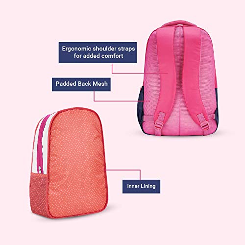 Image of Genie Laptop Backpack for Women & Girls (36L) | Stylish Office, College & Travel Laptop Backpack | Multi-Compartment, Water Resistant